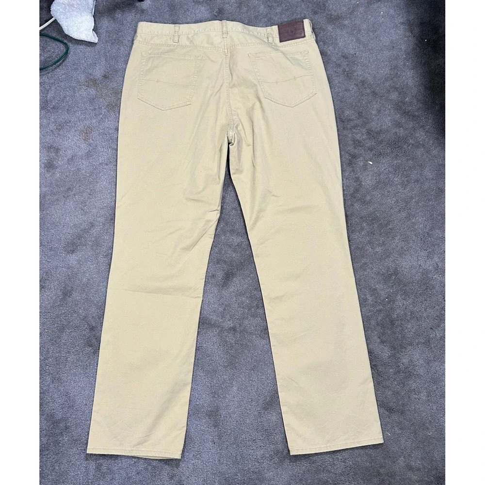 Polo Ralph Lauren Mens 40x32 Tan Khaki Five Pocket Straight‎ Leg Chino Pants